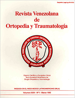 Revista Venezolana de Cirugía Ortopédica y Traumatología