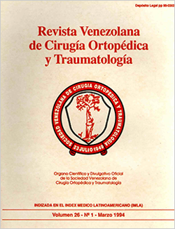 Revista Venezolana de Cirugía Ortopédica y Traumatología