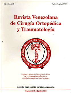 Revista Venezolana de Cirugía Ortopédica y Traumatología