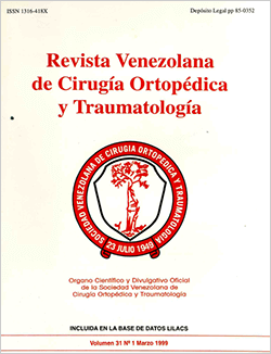 Revista Venezolana de Cirugía Ortopédica y Traumatología