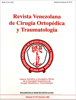 Revista Venezolana de Cirugía Ortopédica y Traumatología