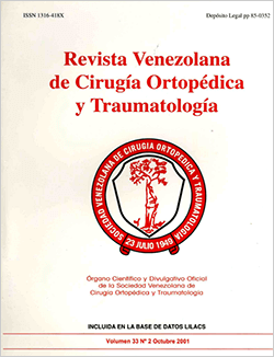 Revista Venezolana de Cirugía Ortopédica y Traumatología