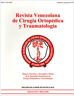 Revista Venezolana de Cirugía Ortopédica y Traumatología