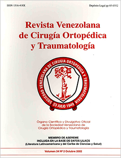 Revista Venezolana de Cirugía Ortopédica y Traumatología