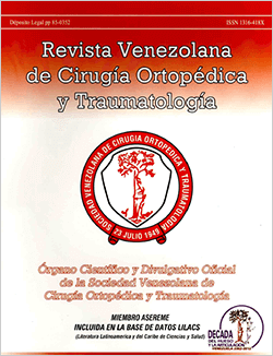 Revista Venezolana de Cirugía Ortopédica y Traumatología