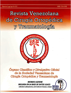 Revista Venezolana de Cirugía Ortopédica y Traumatología