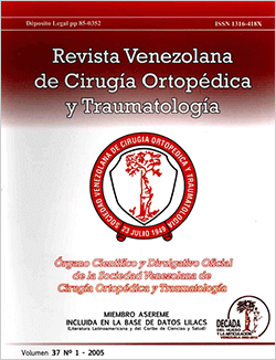 Revista Venezolana de Cirugía Ortopédica y Traumatología