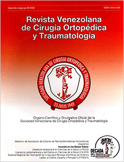 Revista Venezolana de Cirugía Ortopédica y Traumatología