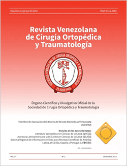 Revista Venezolana de Cirugía Ortopédica y Traumatología