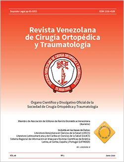 Revista Venezolana de Cirugía Ortopédica y Traumatología