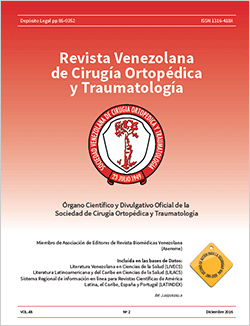 Revista Venezolana de Cirugía Ortopédica y Traumatología